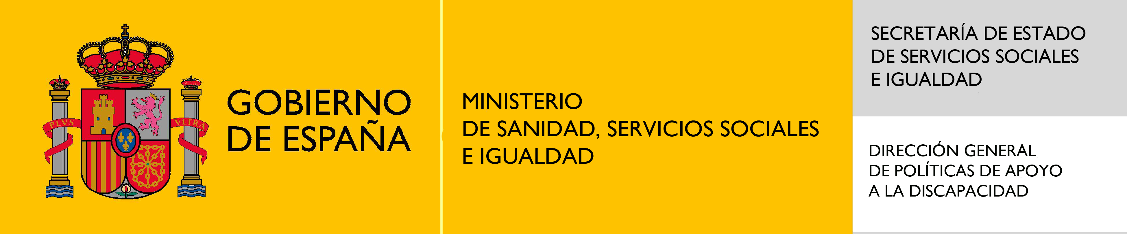 Ministerio de Sanidad, Servicios Sociales e Igualdad