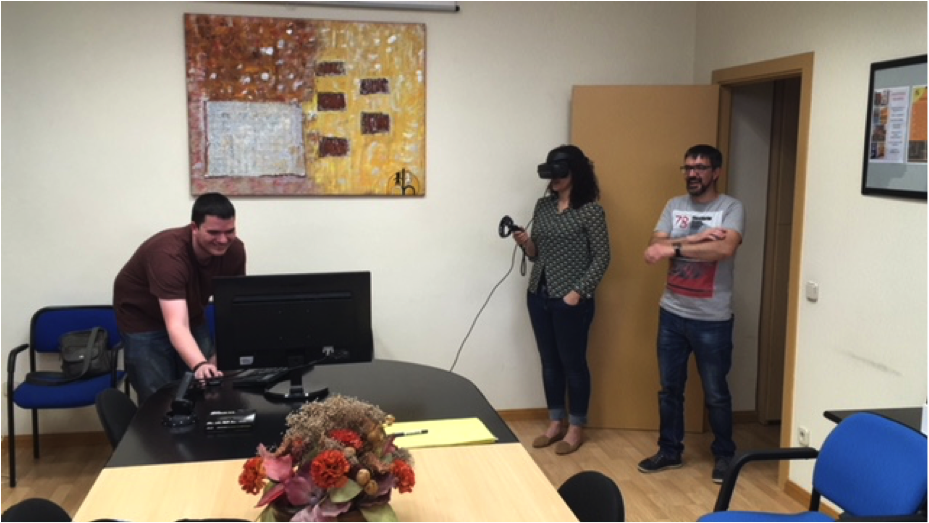 REALIDAD VIRTUAL EN PERSONAS CON TEA. PROYECTO DE COLABORACIÓN CON LA UPM.