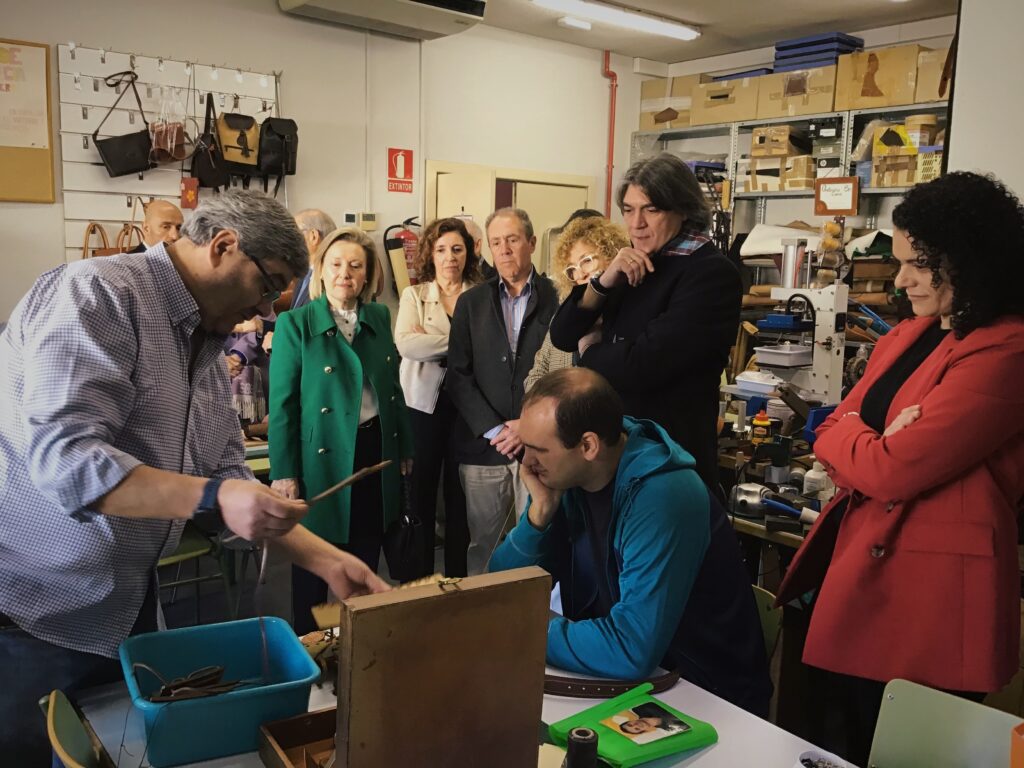 Visita institucional en Nuevo Horizonte